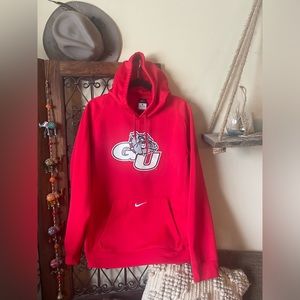 Nike Gonzaga University Bulldogs Women's Hooded Sweatshirt - Size Medium